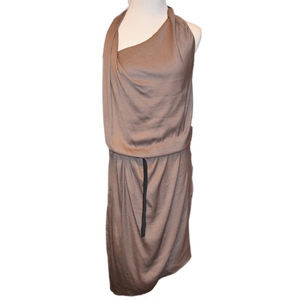 Helmut Lang Asymmetric Racerback Dress